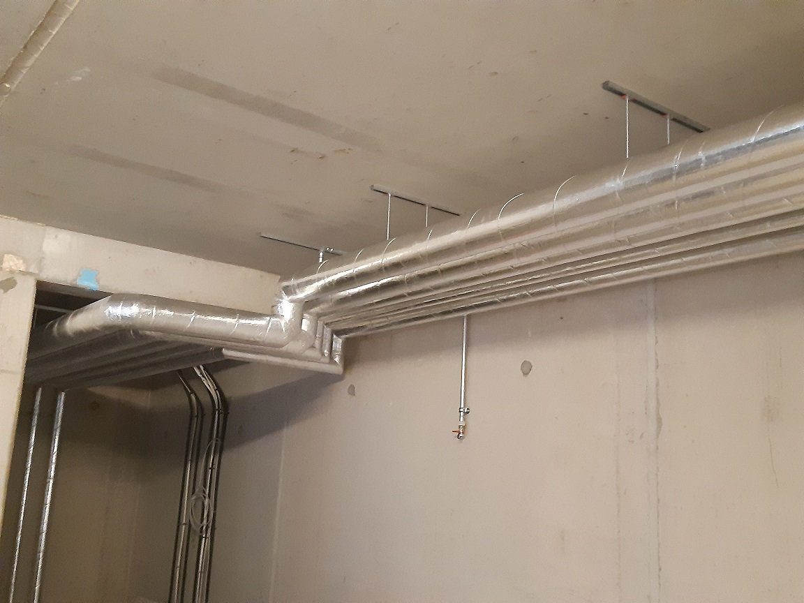 Scorprotect® Steinwolle Rohrschale Rohrisolierung Steinwolle alukaschiert 0.040 W/mK
