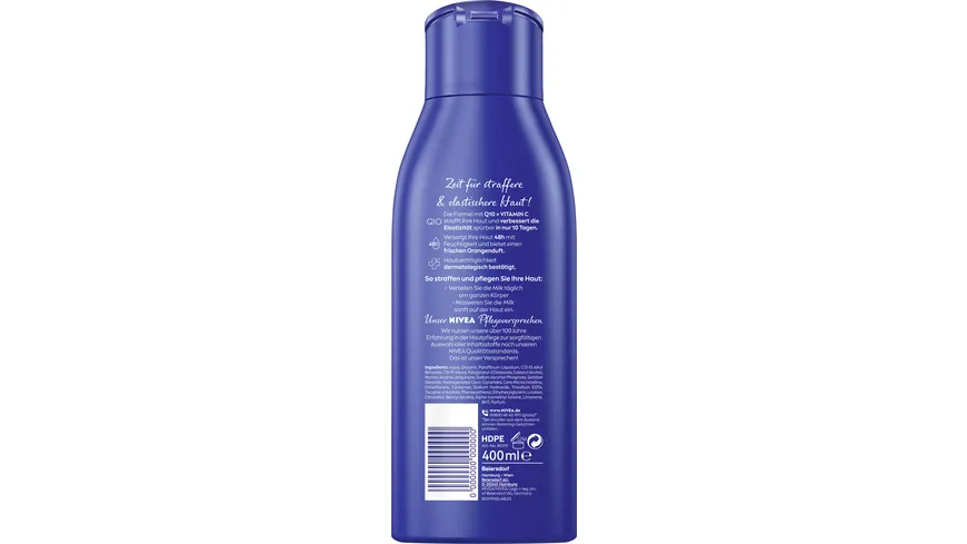 NIVEA Body Milk Q10 Straffend 400 ml