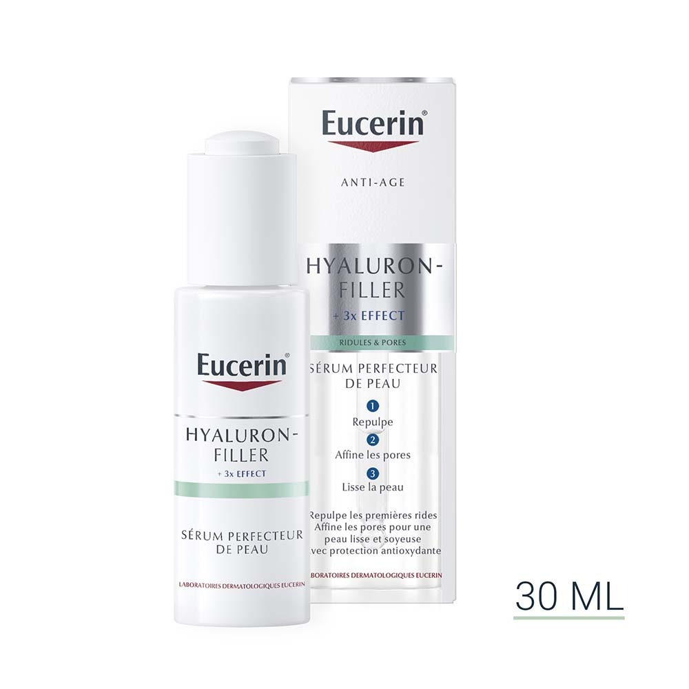 eucerin HYALURON-FILLER + 3x EFFECT Sérum Perfecteur de Peau Sérum anti-âge