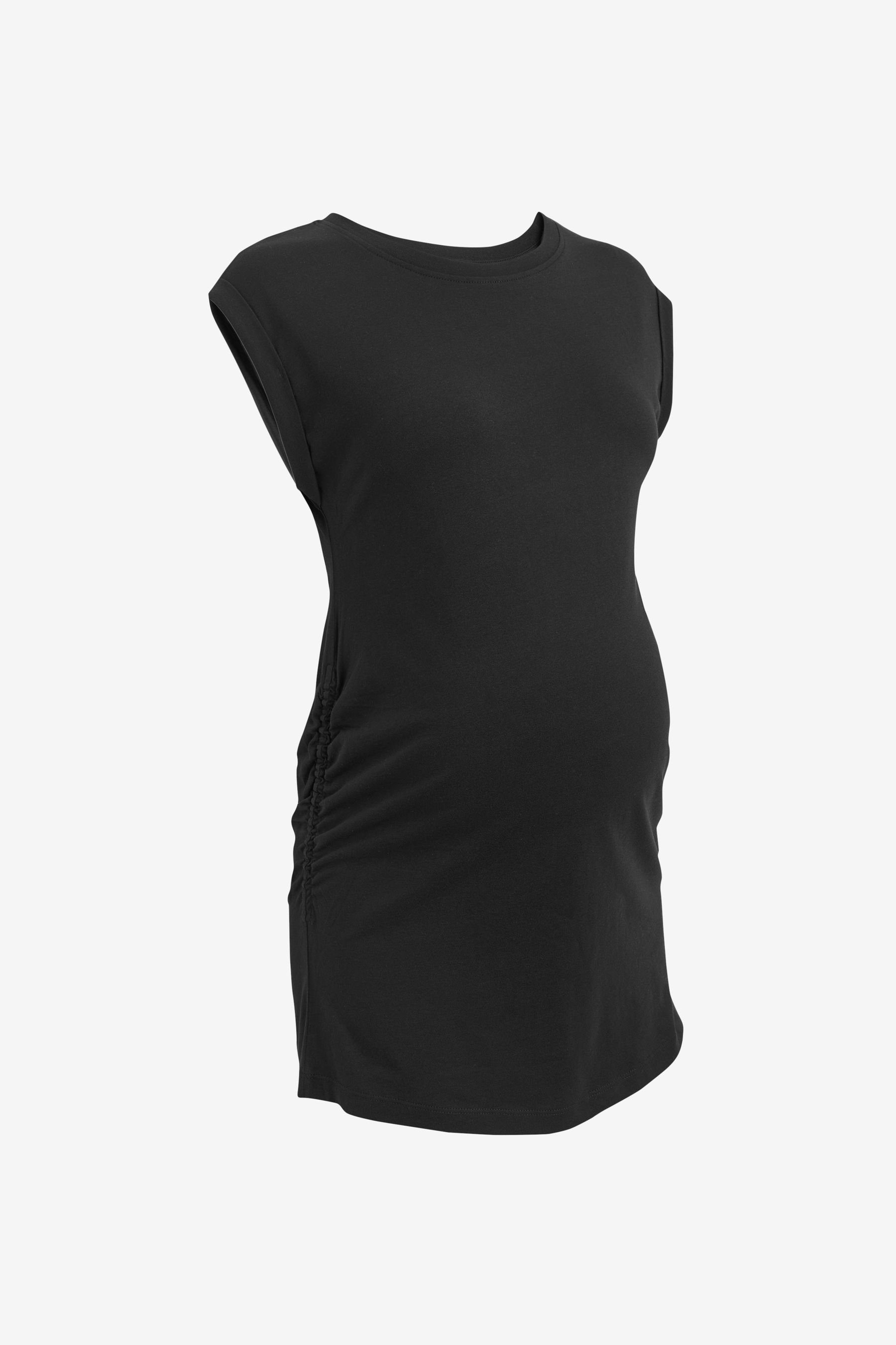 Next Umstandsshirt Seitlich gerafftes T-Shirt, Umstandsmode (1-tlg)