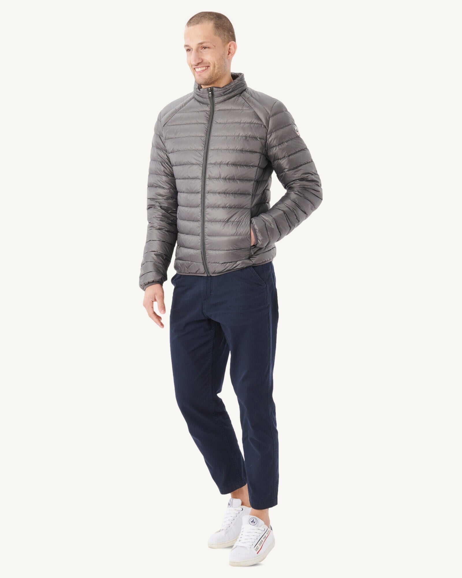 Doudoune légère Anthracite Mat