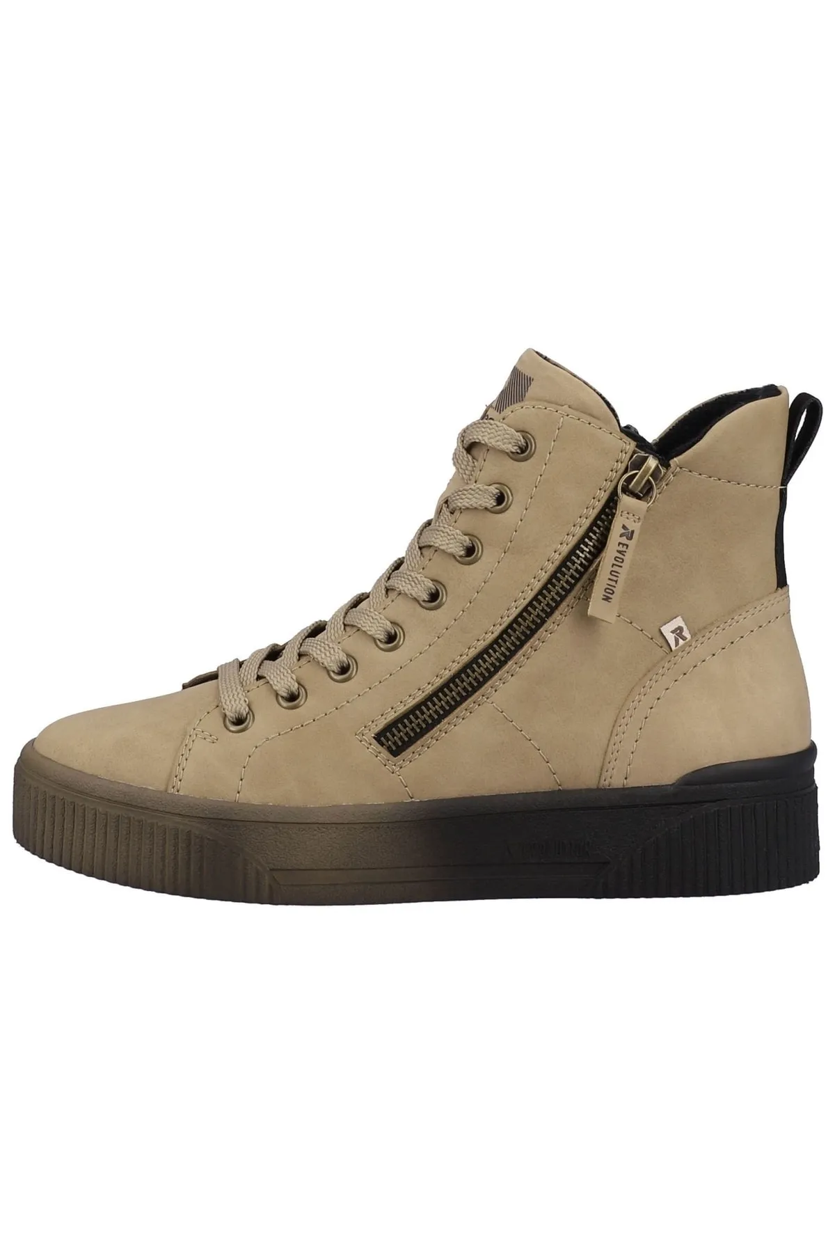 Rieker  Sneaker - Braun - Flacher Absatz