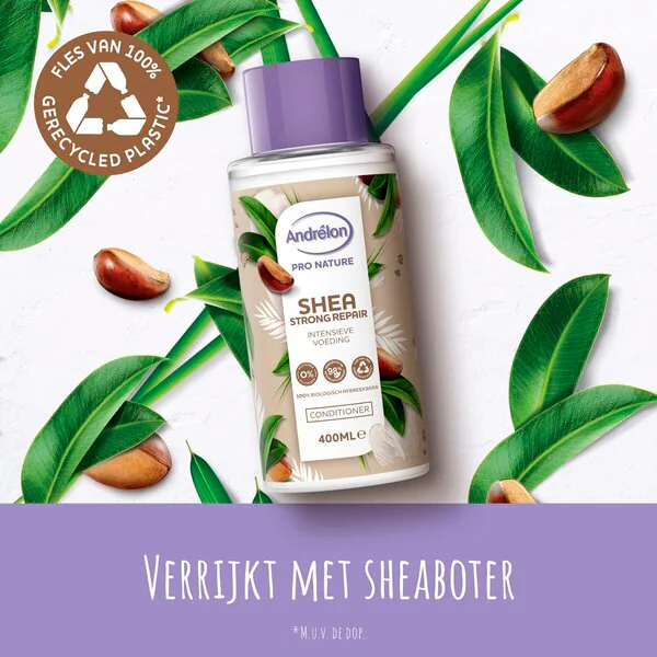 Andrélon Pro Nature Shea Strong Repair balzsam 400ml