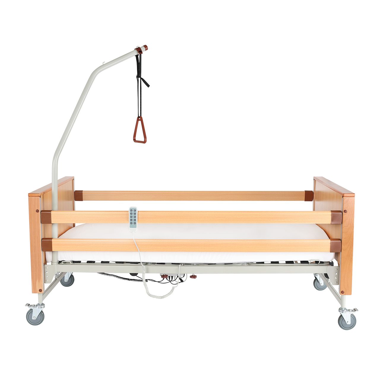 ANTAR REHABILITATIONSBETT Pflegebett Elektrisches Krankenbett mit freiliegenden Aktuatoren