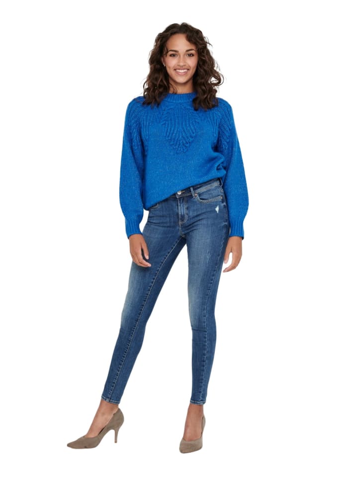 ONLY Jeans ONLWAUW LIFE skinny in Blau günstig kaufen