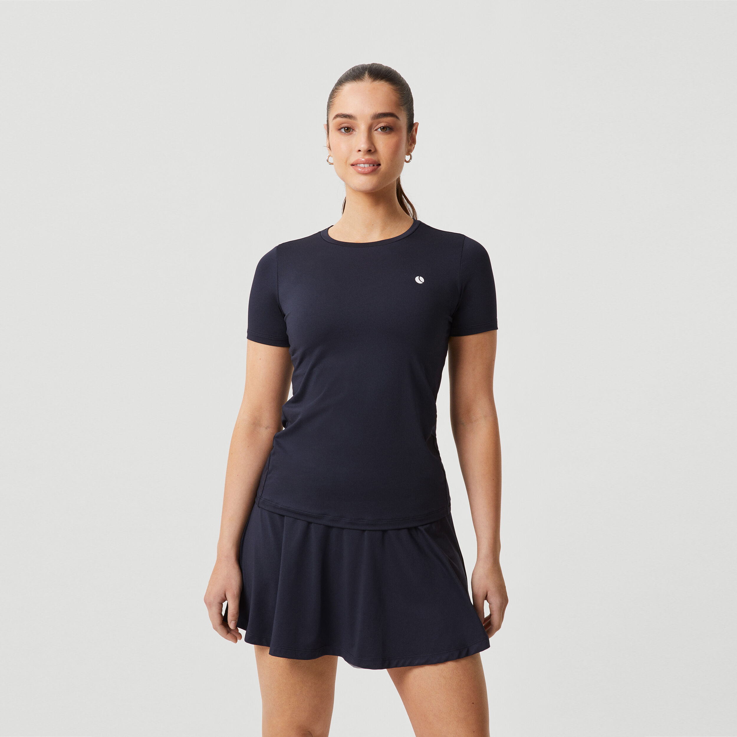 Ace Slim T-Shirt Damen - Dunkelblau