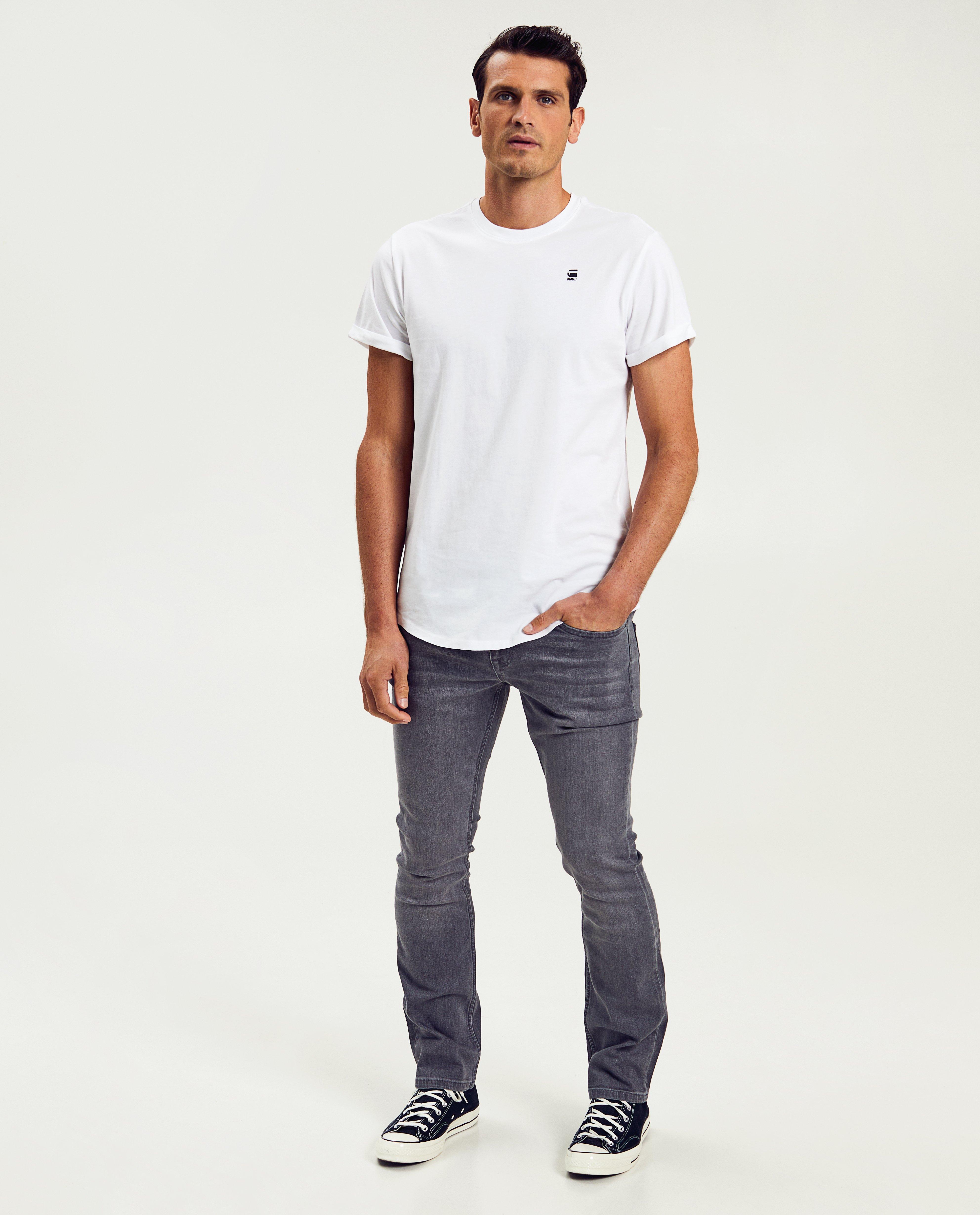 Tricou G-star Wit alb