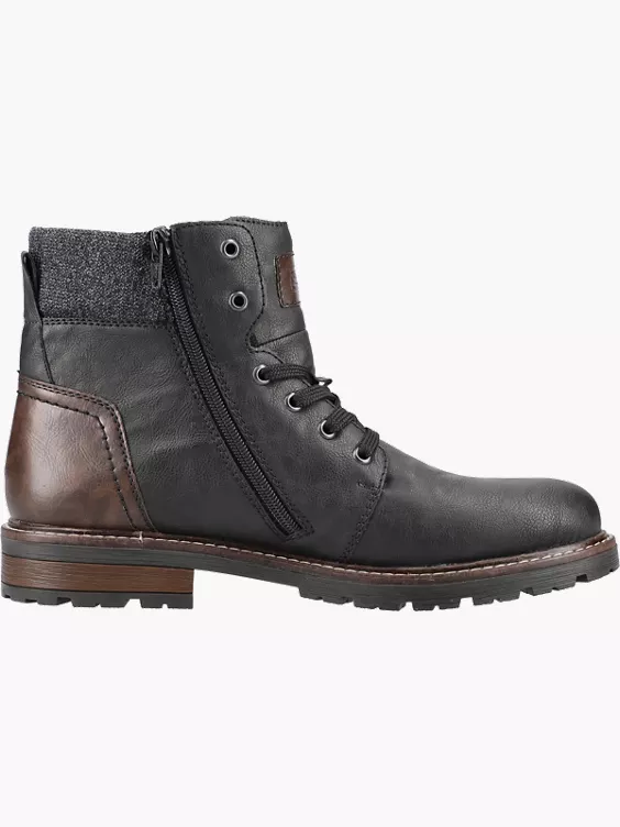 Rieker Herren Schnürstiefel