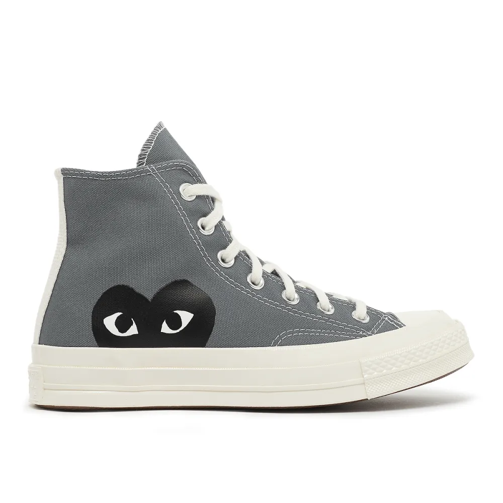 Comme des Garcons Play x Converse Chuck Taylor 1970s Hi P1K122-1 / grau