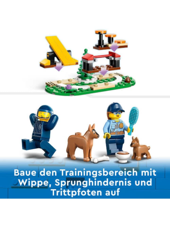 LEGO Bausteine City 60369 Mobiles Polizeihunde-Training günstig kaufen onesize