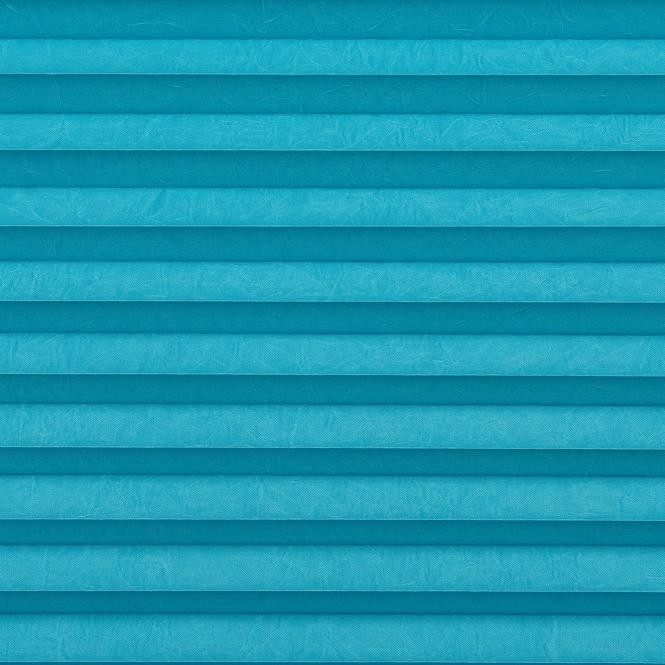 Bella Casa Klemmfix-Plissee verspannt, 150 x 80 cm, Blue Lagoon