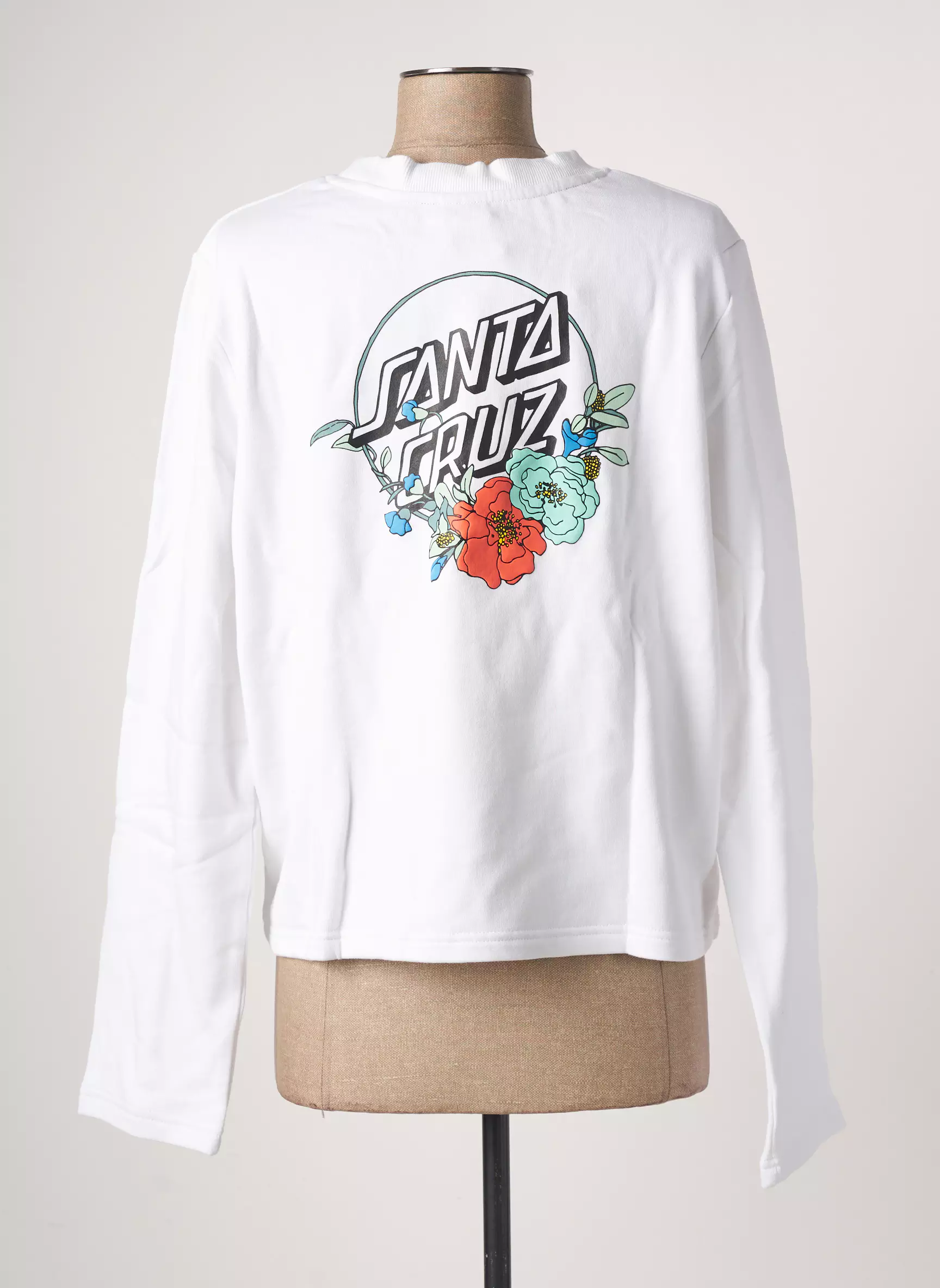 Santa Cruz Sweats Femme couleur blanc