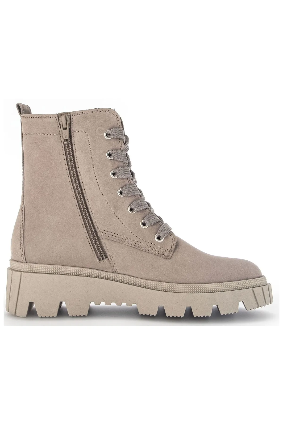 GABOR  Stiefelette - Beige - Blockabsatz