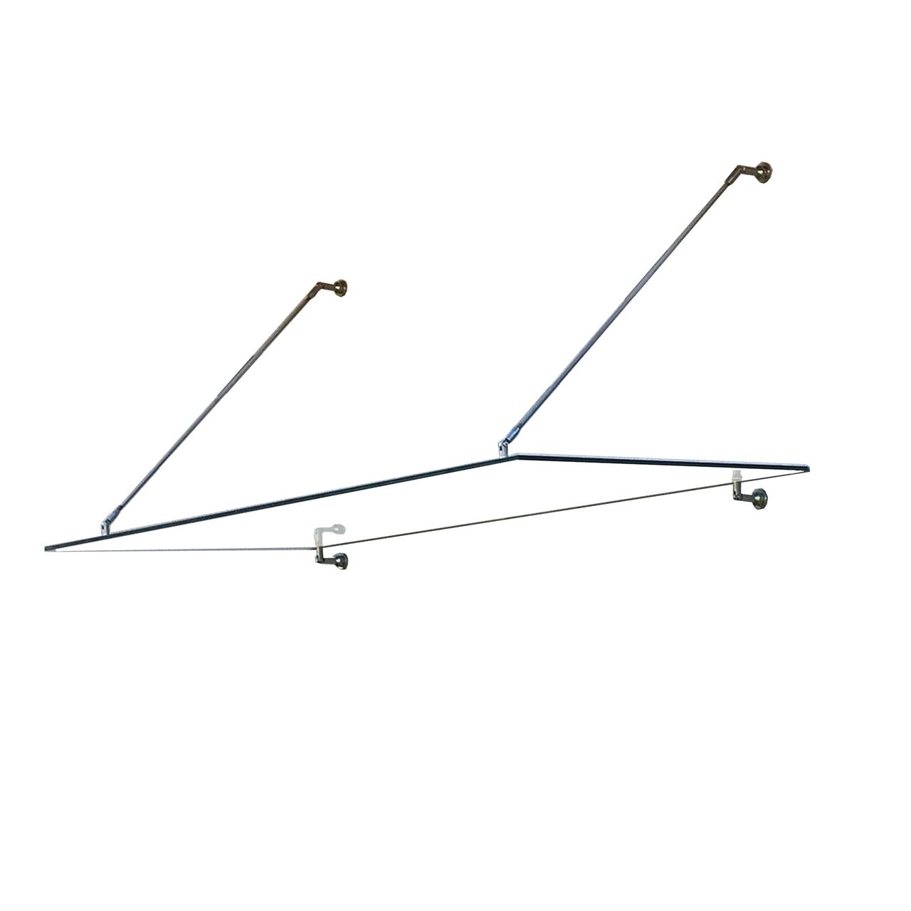 Home Deluxe Glasvordach RENMA 200x90cm V1