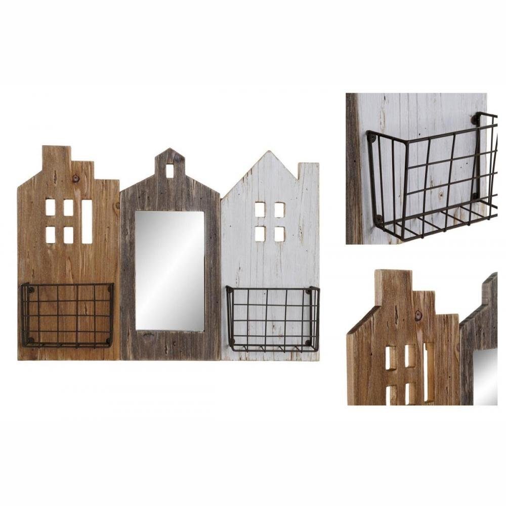 DKD Home Decor Zeitungsständer Zeitschriftenkorb Zeitschriftenständer DKD Home Decor Metall Paulonia-
