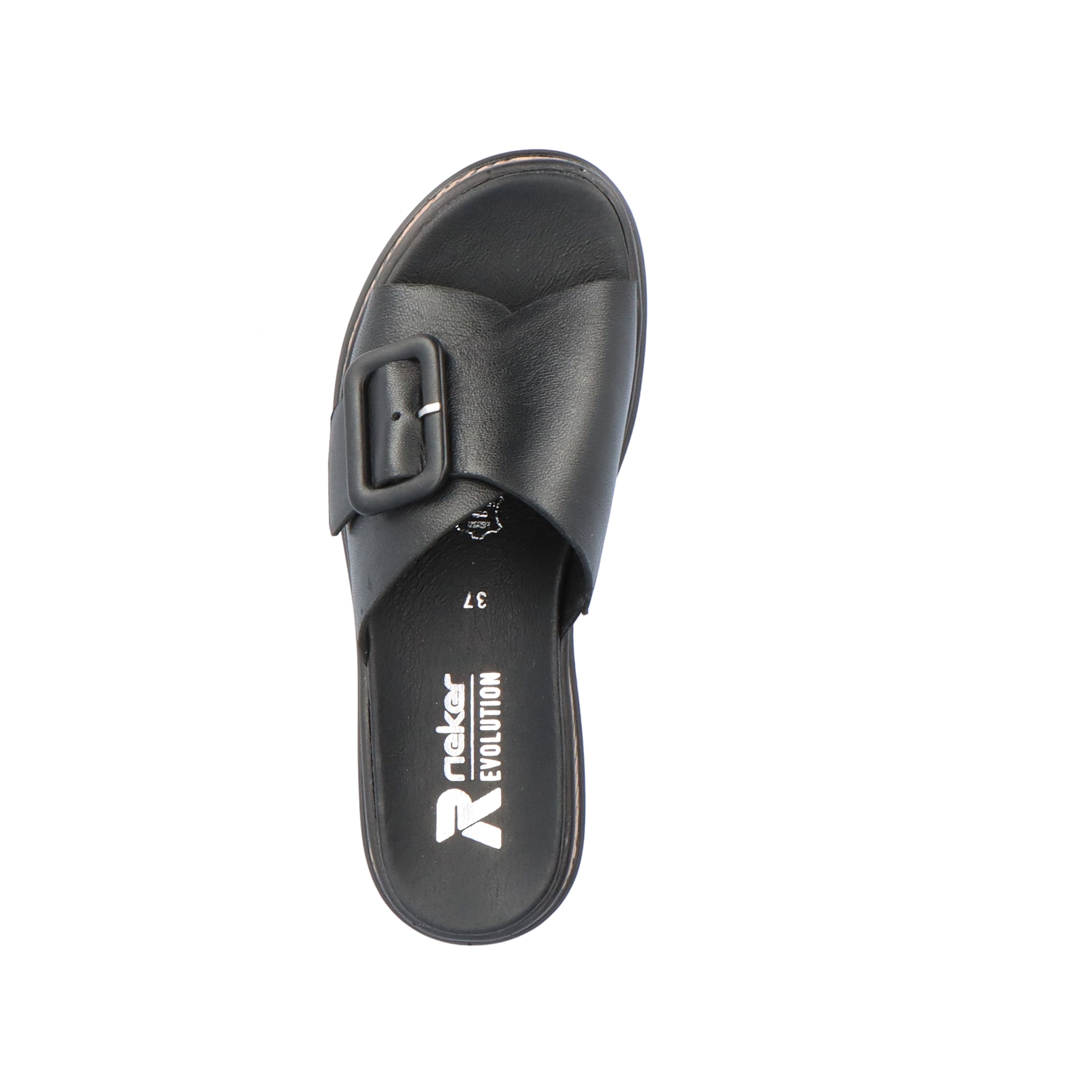 Rieker Damen Pantoletten night black