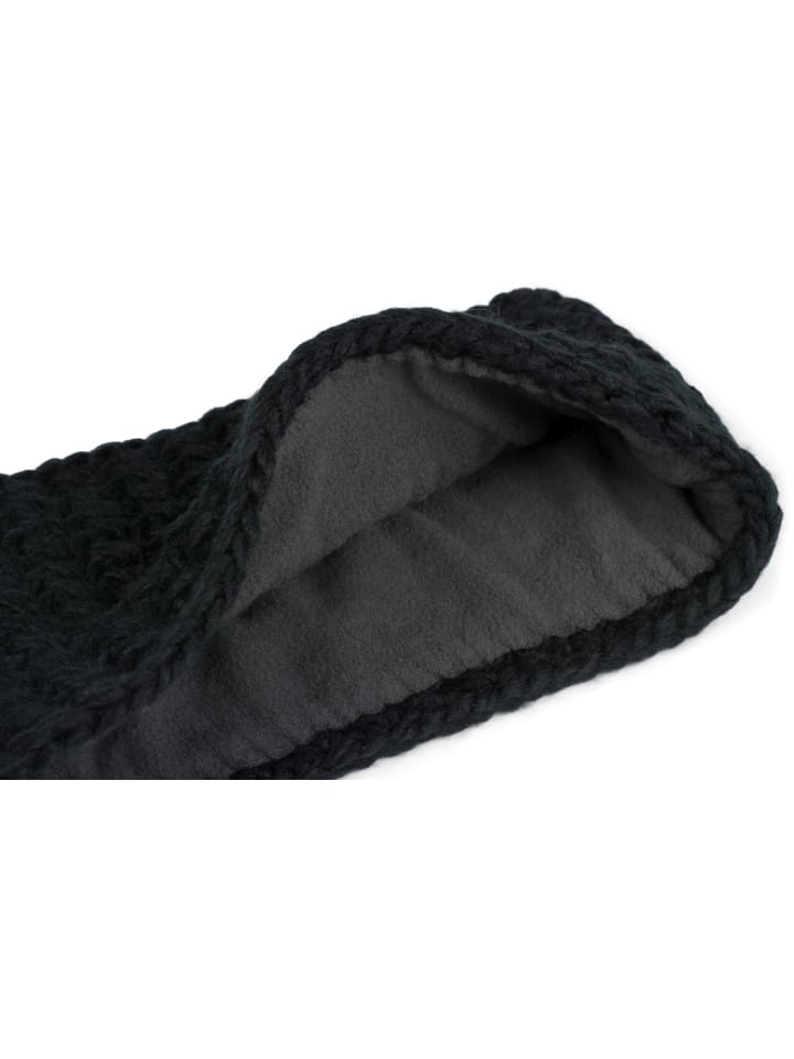 styleBREAKER Gehäkeltes Stirnband in Schwarz günstig kaufen onesize