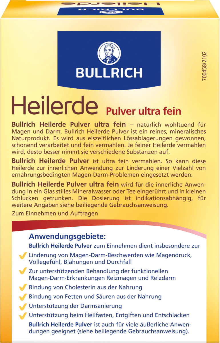 Heilerde Pulver ultra fein, 500 g