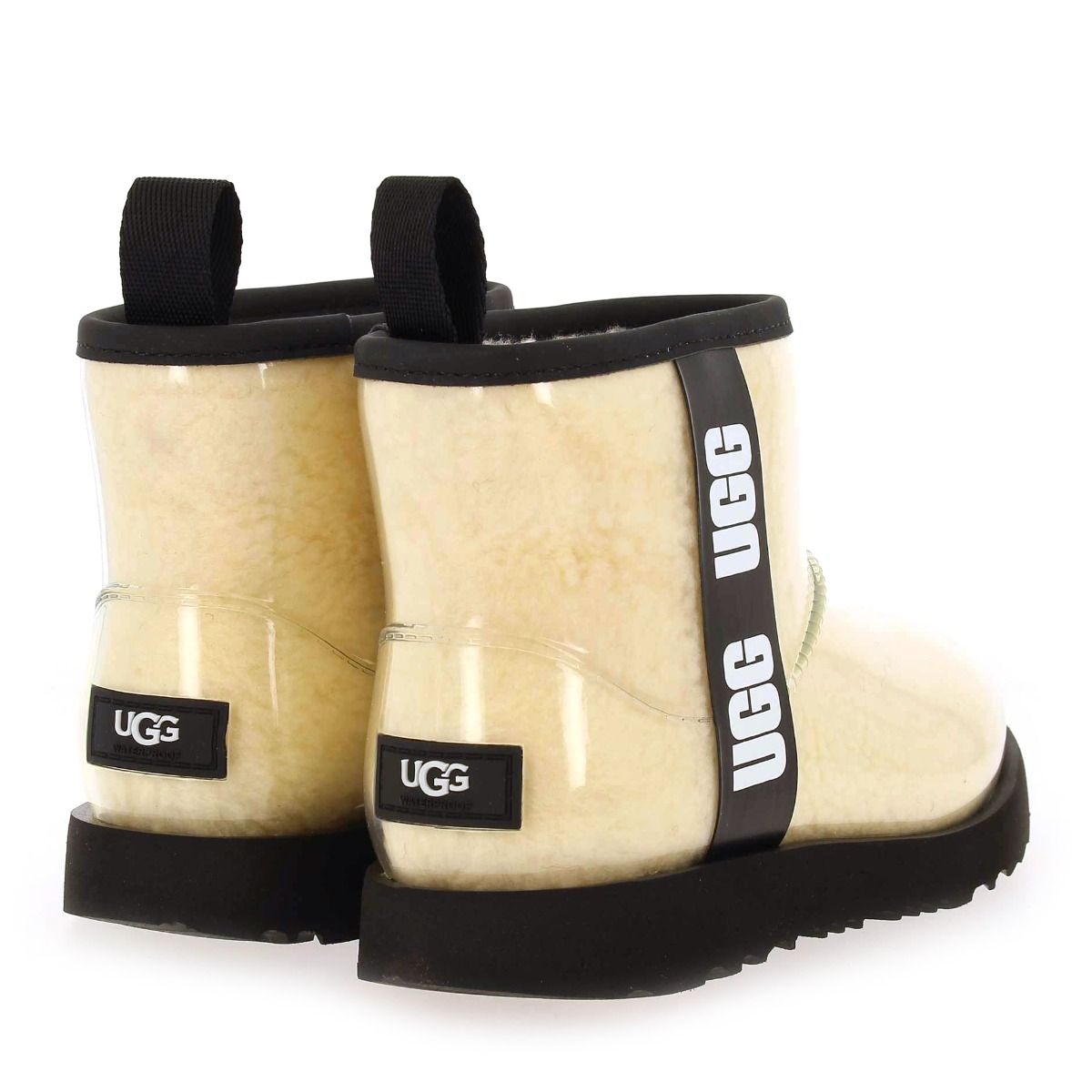 UGG  CLASSIC CLEAR MINI 2 - Écru Noir