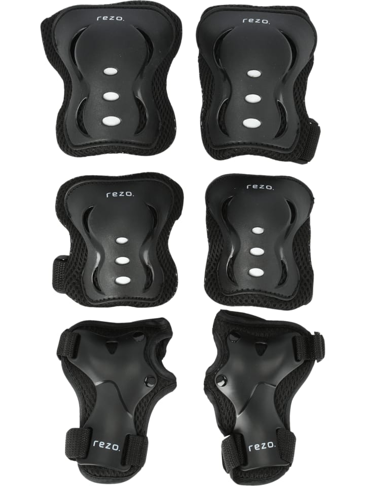 Rezo Protektoren (Set, 3-tlg.) Daewon in 1001 Black günstig kaufen