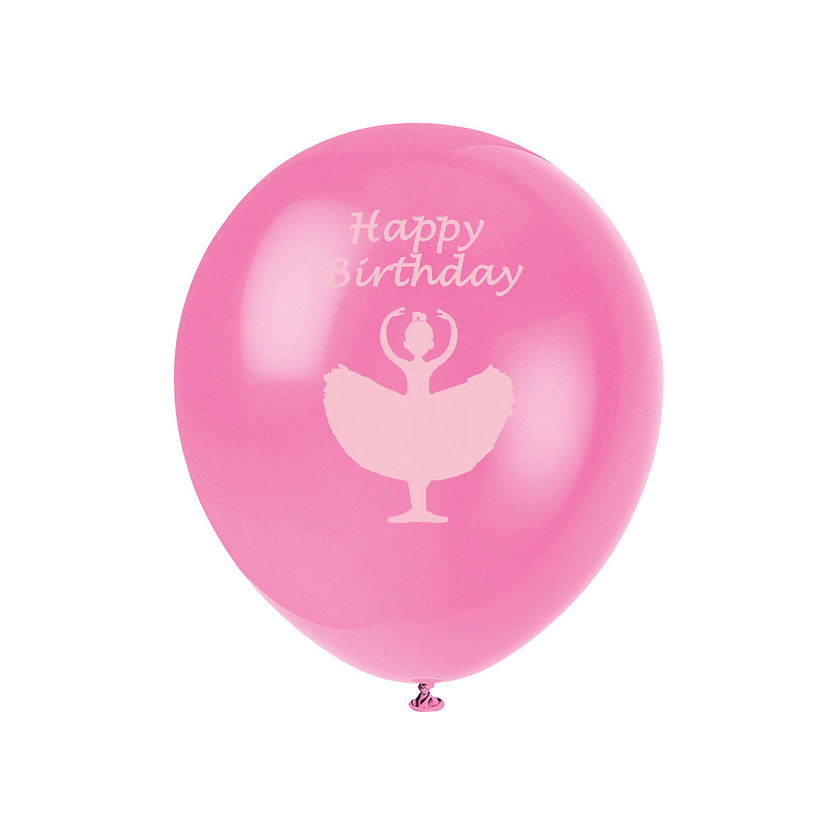 Luftballons Ballerina, Latex, 25 cm, 8 Stück