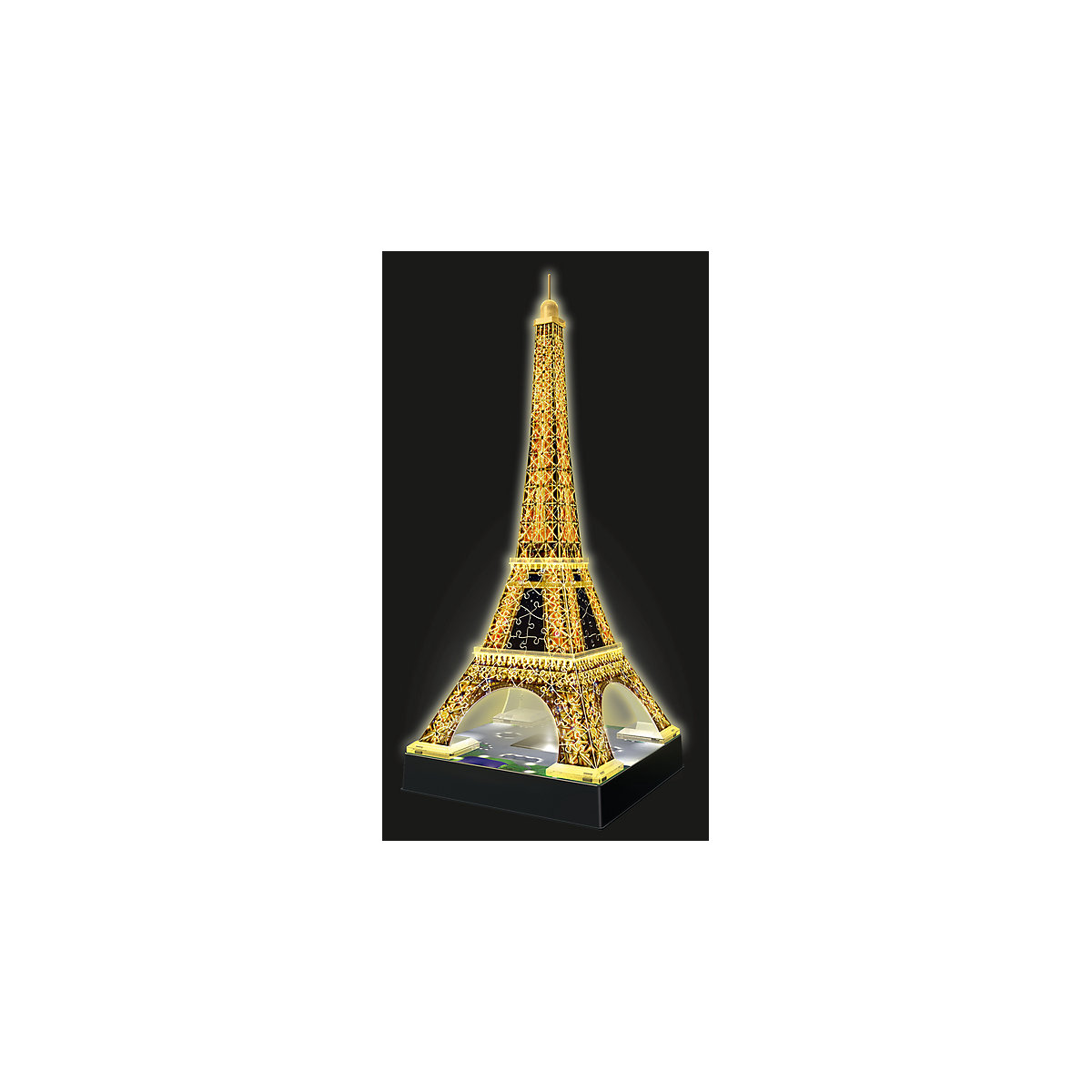 3D-Puzzle Night mit LED, H47 cm, 216 Teile, Eiffelturm bei Nacht