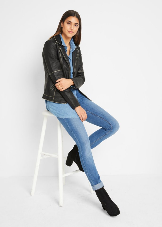 Skinny Komfort-Stretch-Jeans