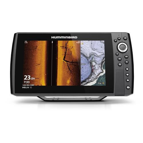 Humminbird Helix 10 G4N Chirp + Mega SI zivju meklētājs