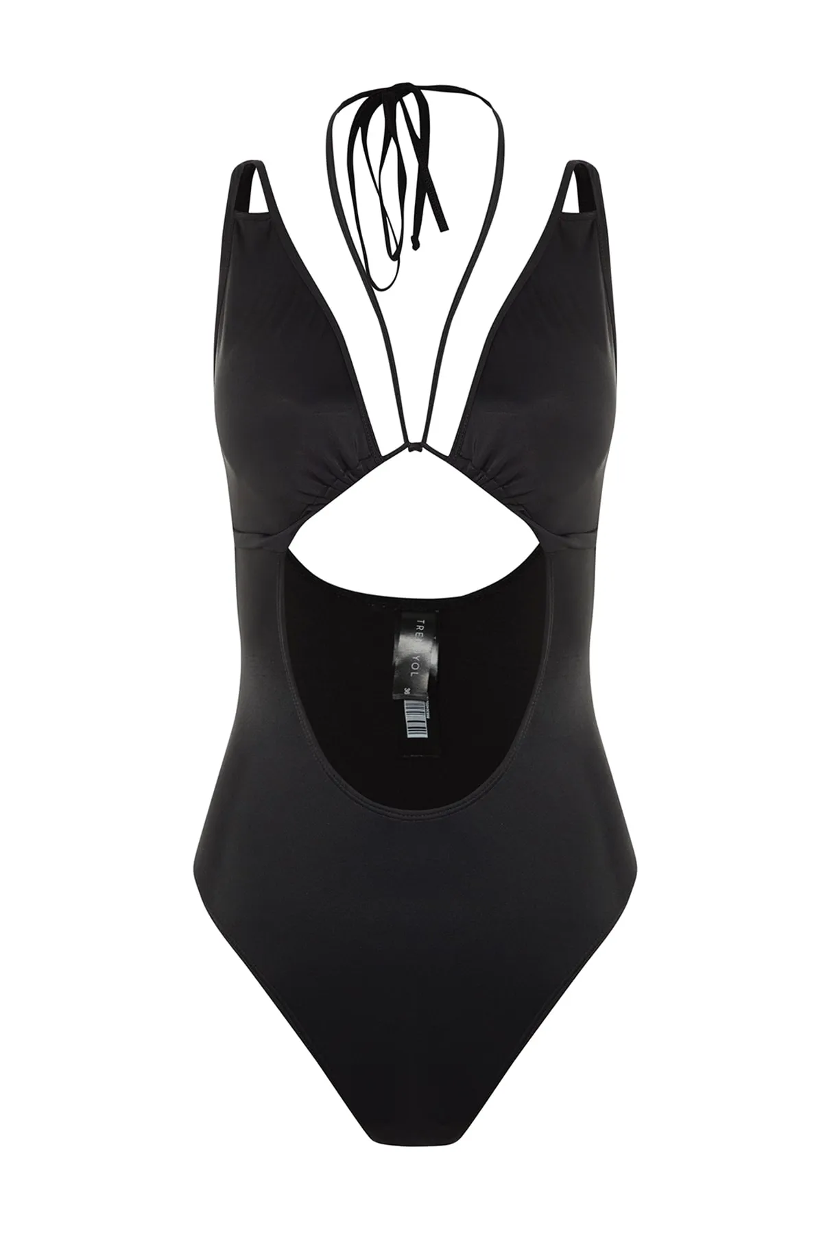 Trendyol Collection  Monokini - Schwarz - Unifarben