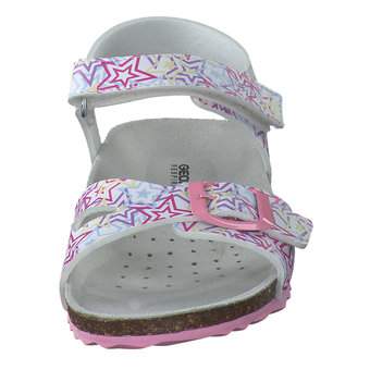 Geox J Adriel Girl Sandale in weiß