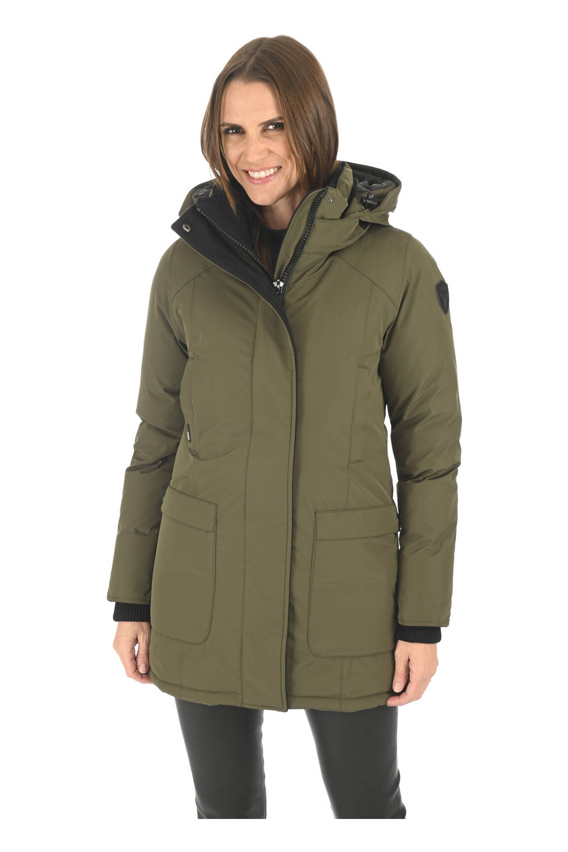 Nobis Parkas Femme couleur vert