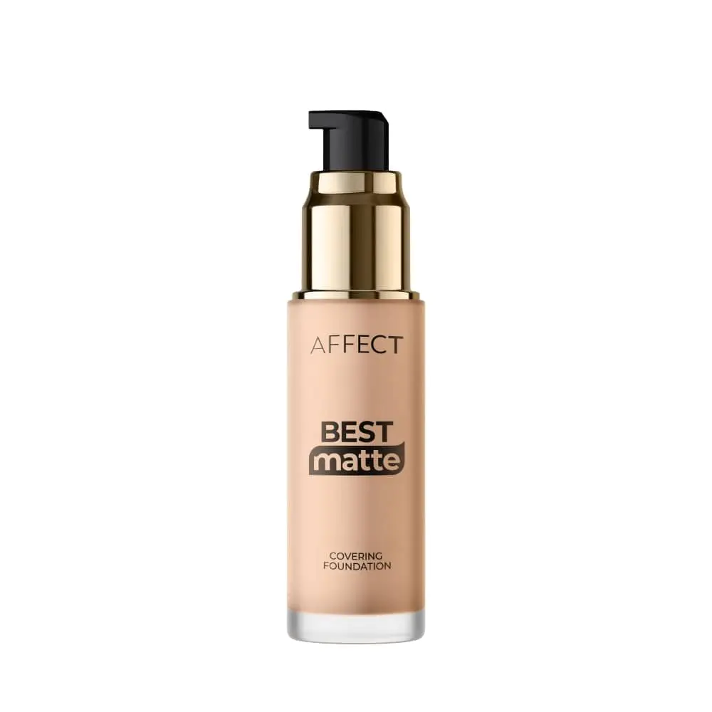 Affect Best Matte - Мат пудер за прекривање, 4N