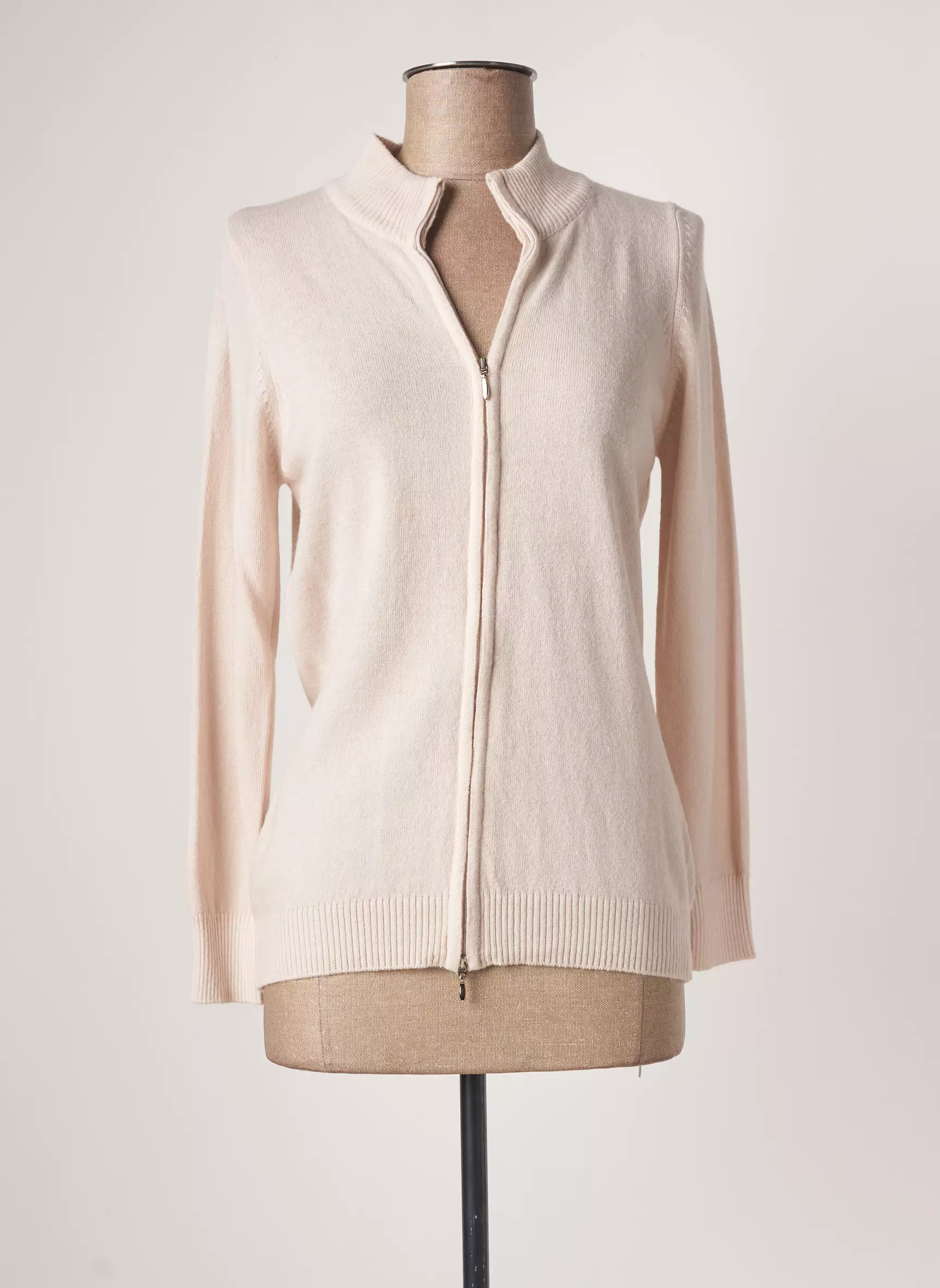 L Atelier D Anna Cardigans Femme couleur beige
