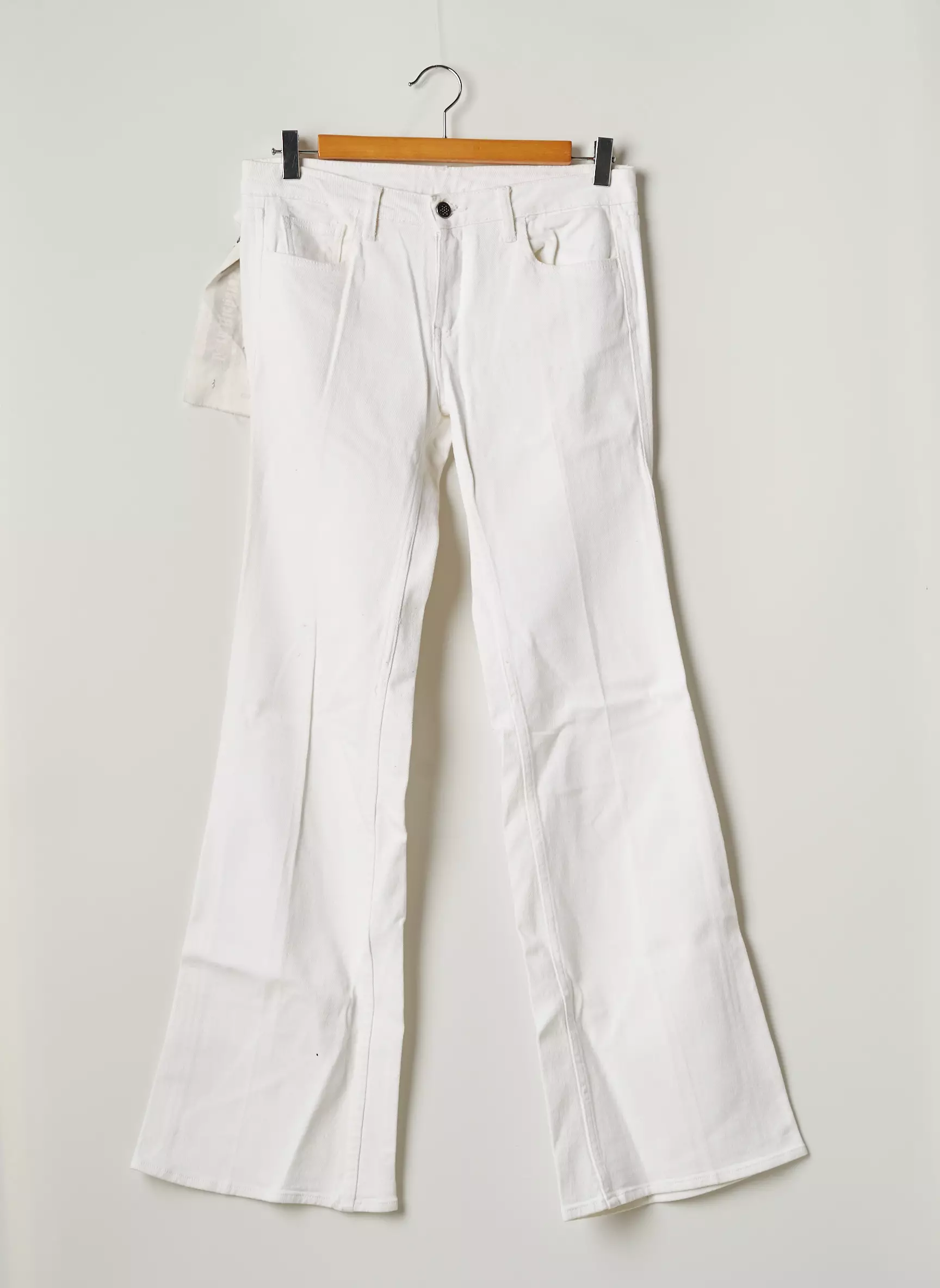 Lord Richards Jeans Bootcut Femme couleur blanc