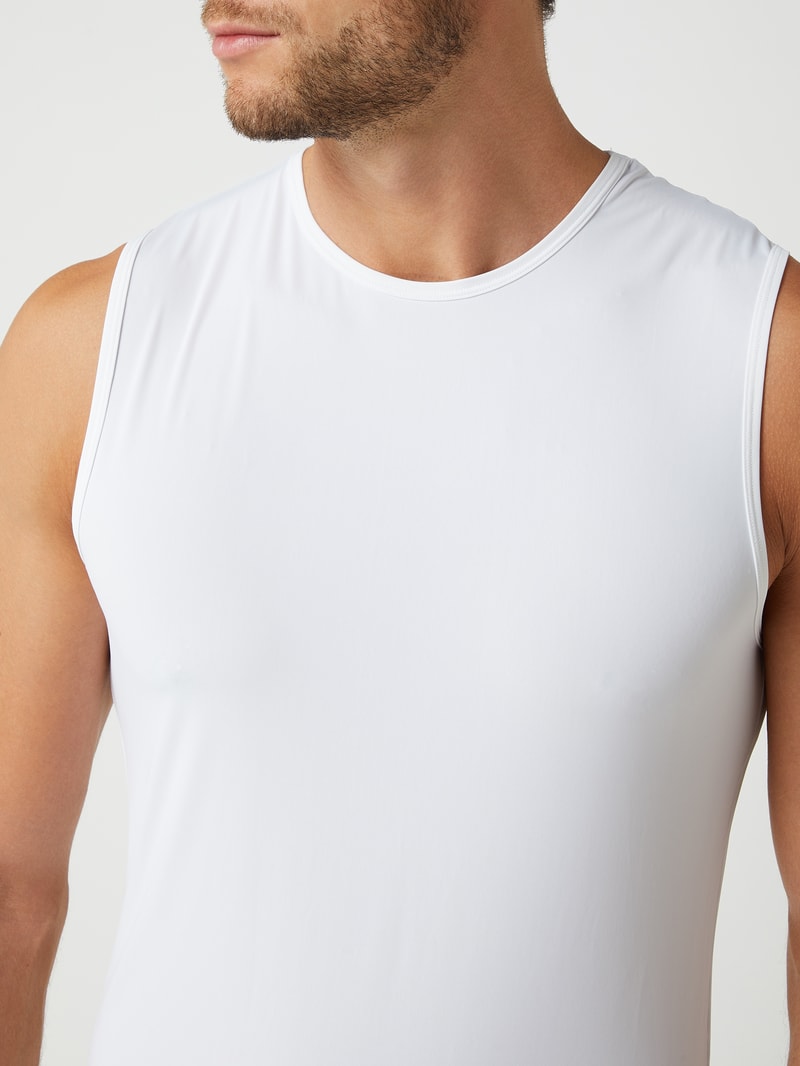 Tanktop aus Mikrofaser im 2er-Pack in weiß