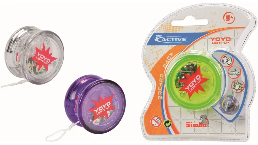 Simba - Yoyo Light-up, 1 Stück, sortiert