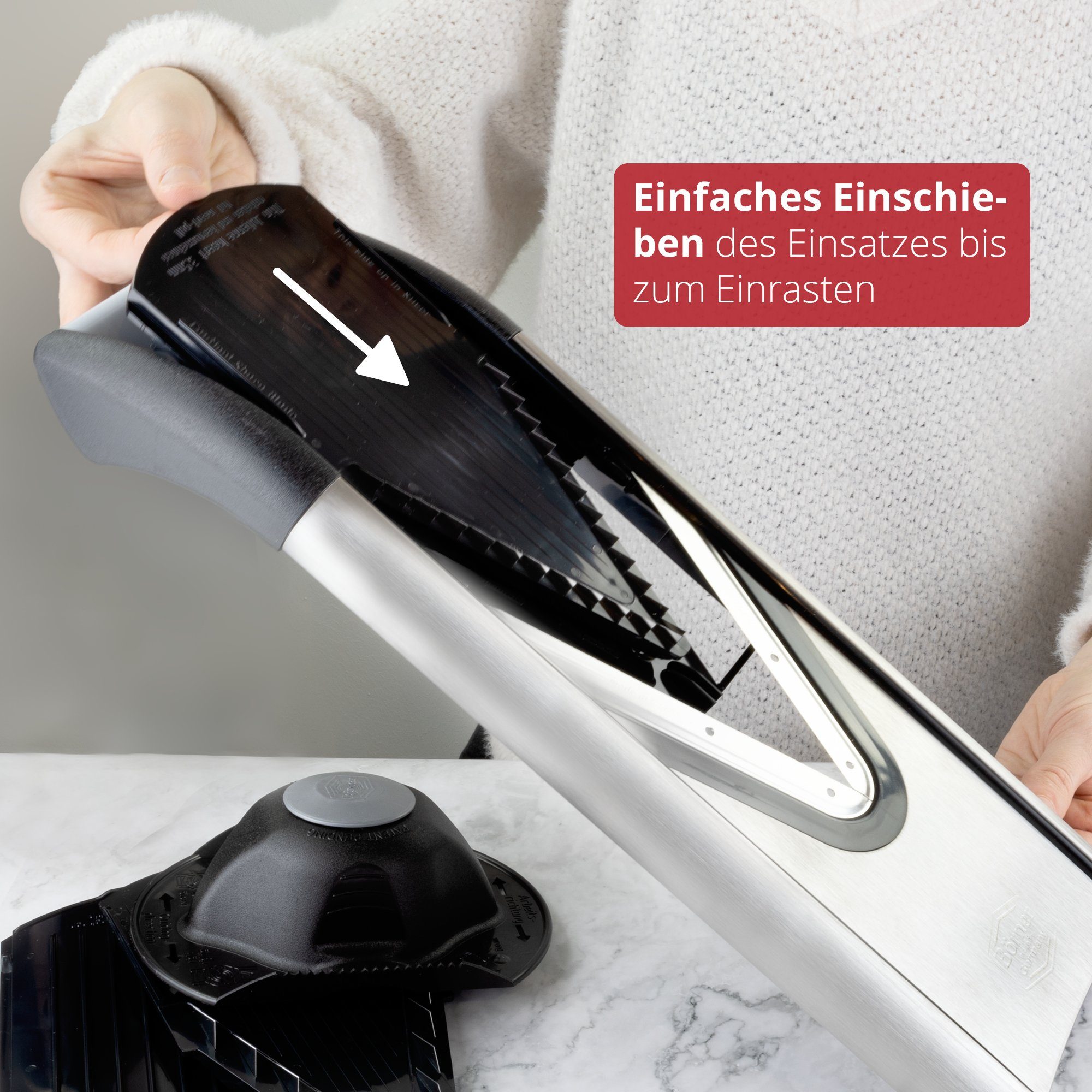 Börner Gemüsehobel Gemüsehobel V6 ExclusiveLine Starter Set