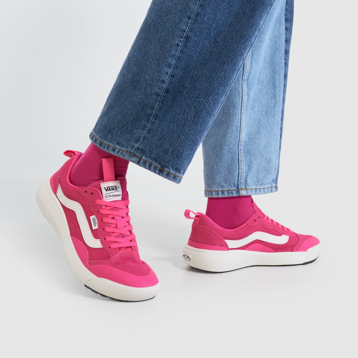 Vans ultrarange exo se sneakers i rosa
