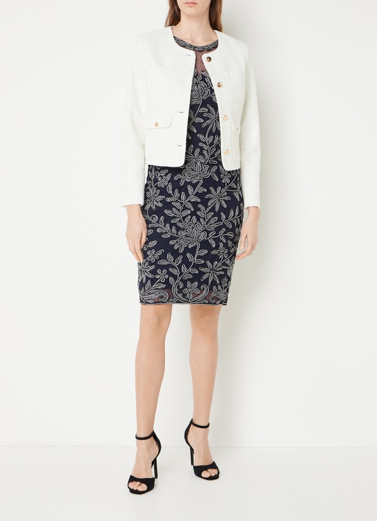Φάση Οκτώ Ripley Tweed Jacket, Ιβουάρ, 08
