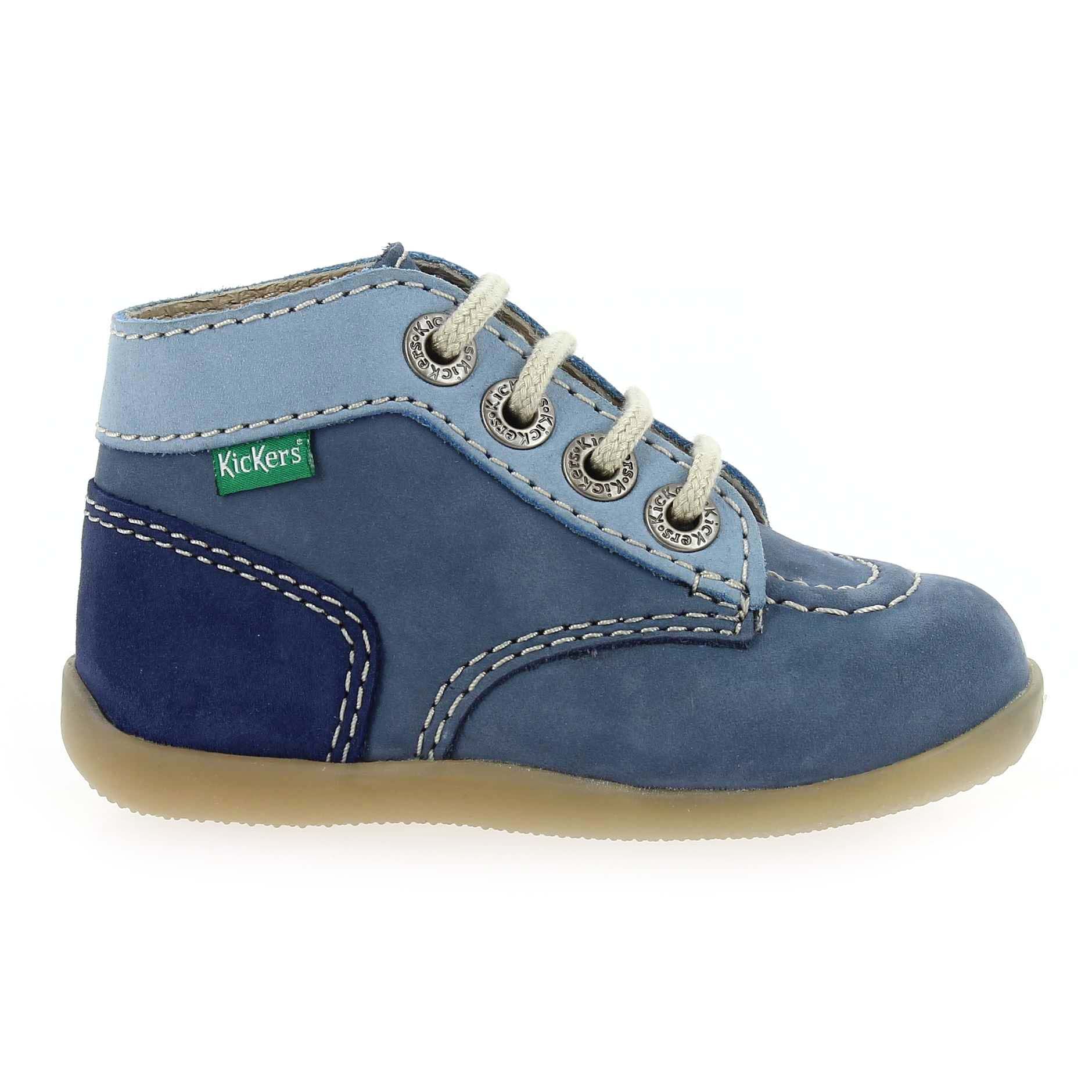Kickers  BONBON 2 TRICOLORE - Bleu