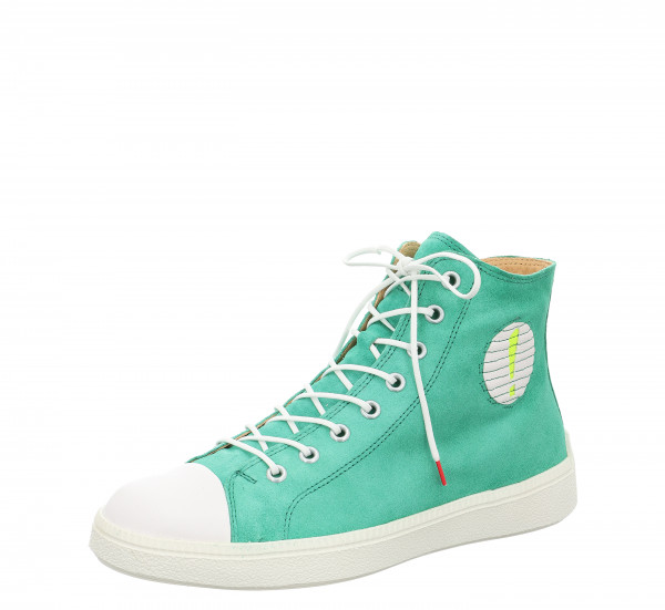 TURNA Damen Sneaker high - Emerald/Kombi
