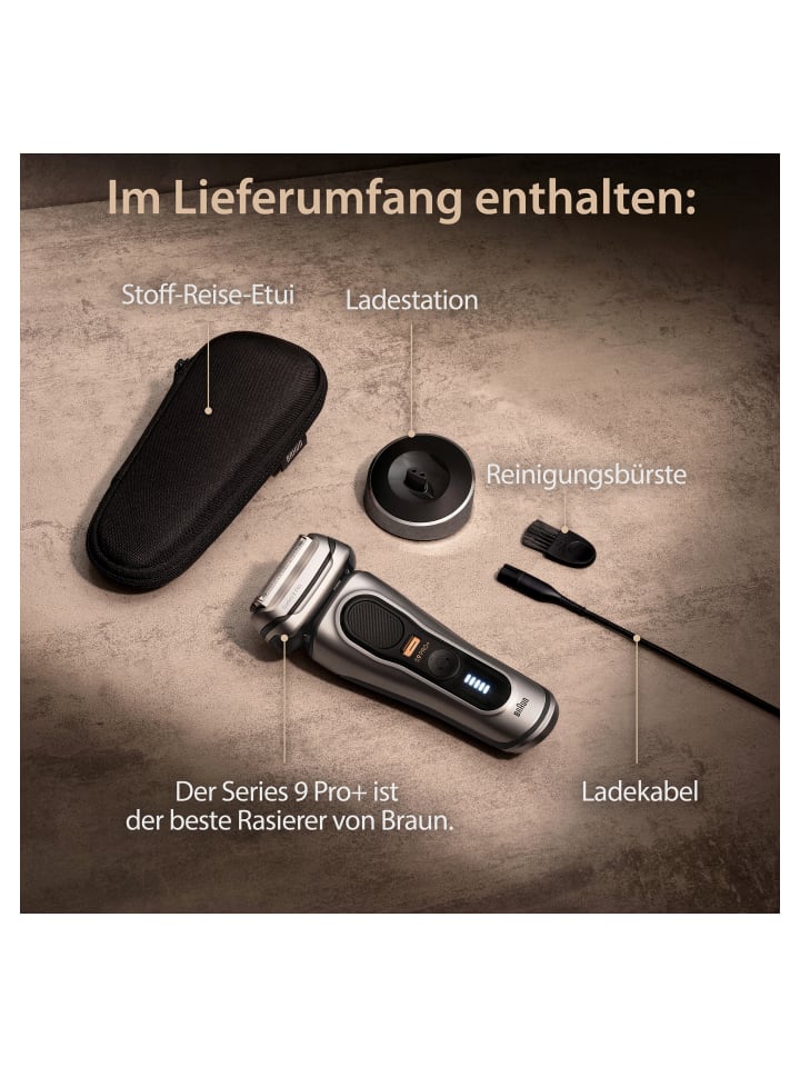 Braun Elektrischer Rasierer für Männer 