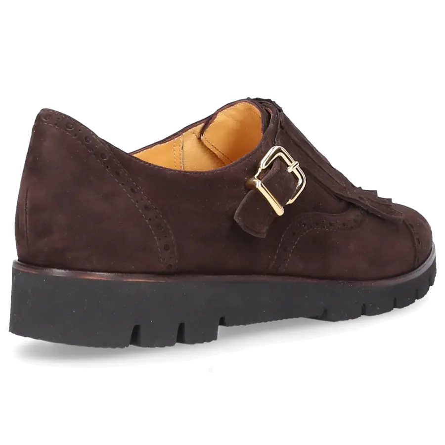 Truman's - Monk Schuhe 8427 Veloursleder - braun