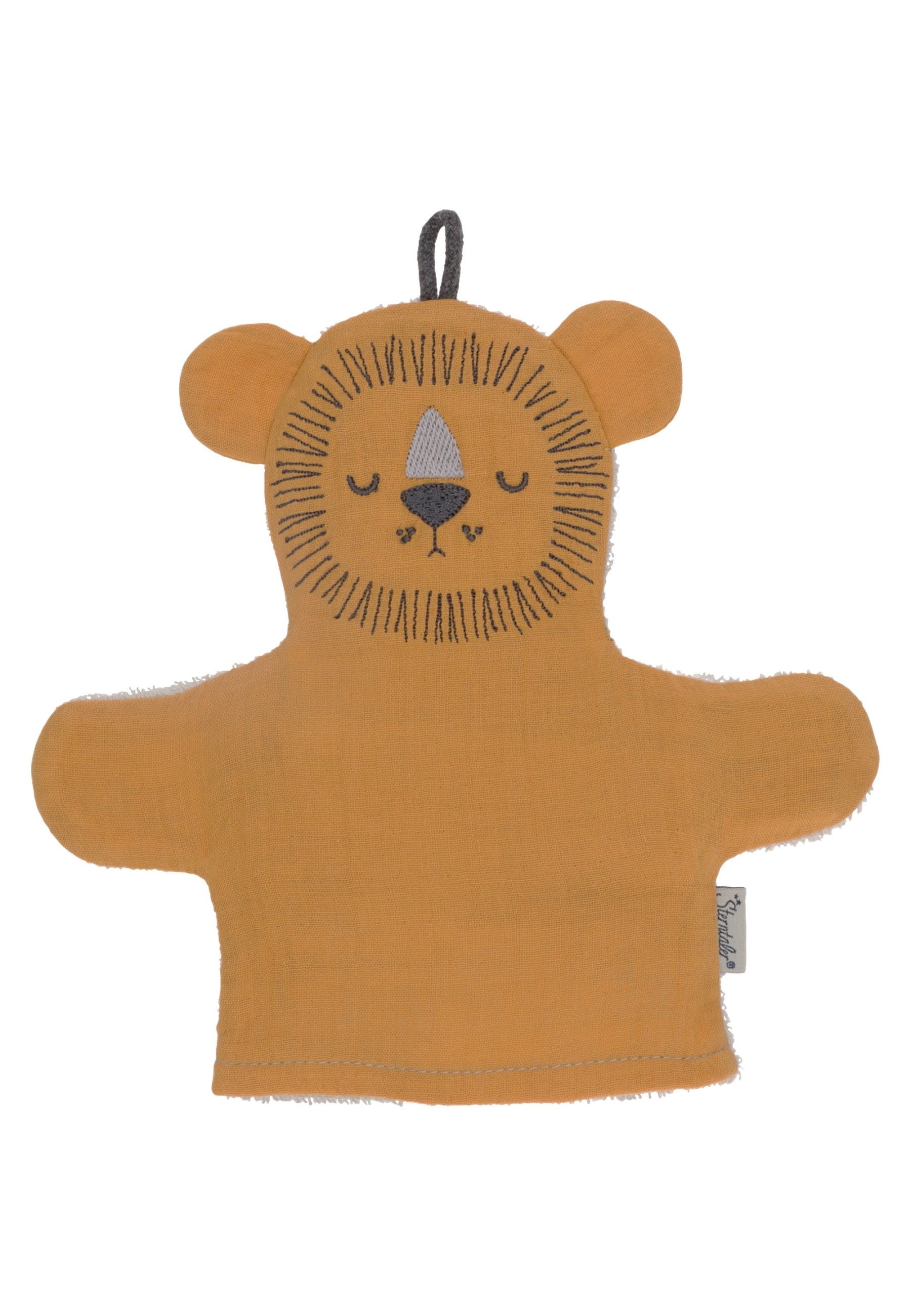 Sterntaler® Waschhandschuh Waschhandschuh Lio (Löwe Lio, 1-tlg)