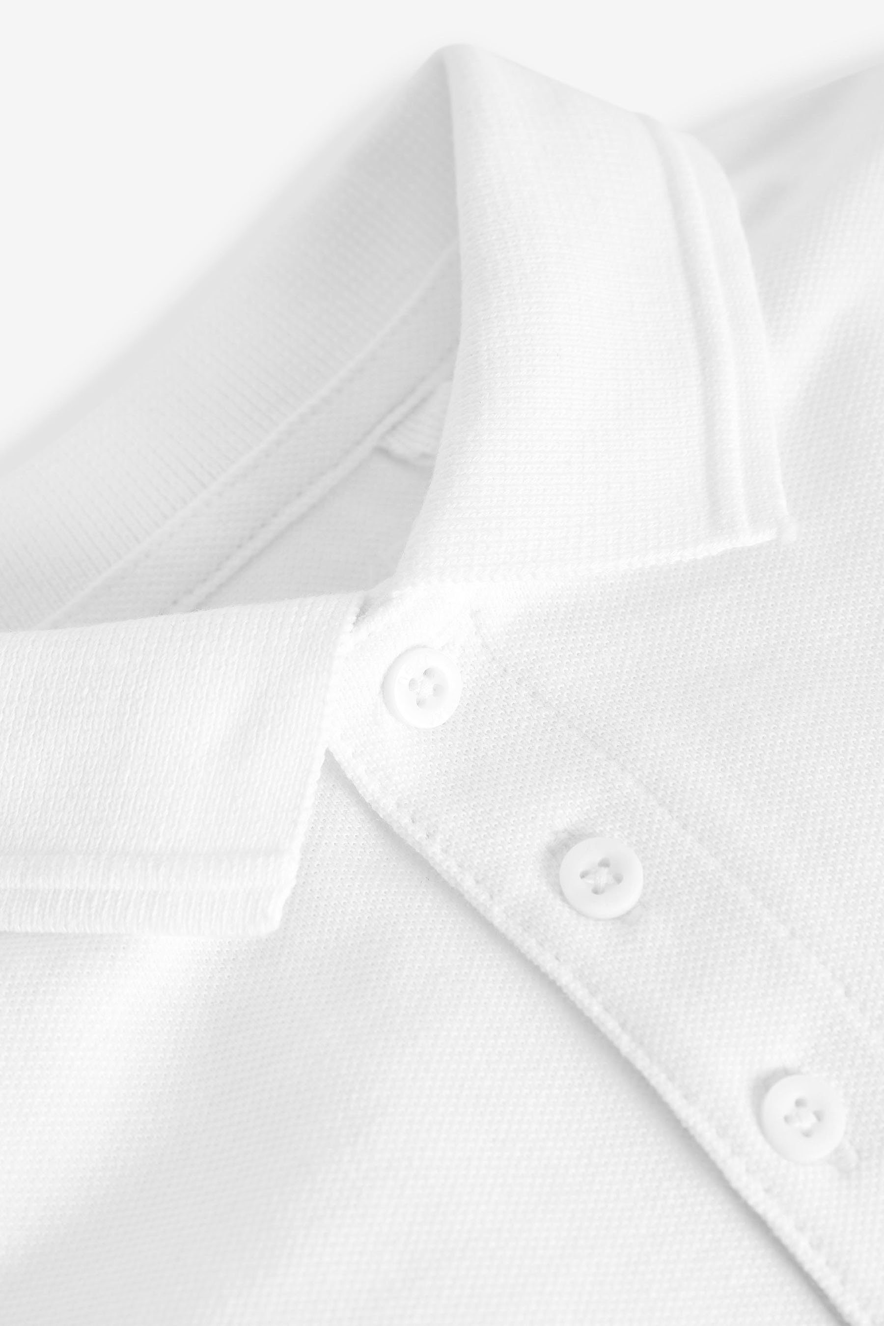 Next Poloshirt Schul-Poloshirts aus Baumwolle im 2er-Pack (2-tlg)