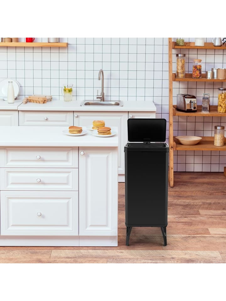 COSTWAY 50L Mülleimer mit Sensor in Schwarz günstig kaufen onesize