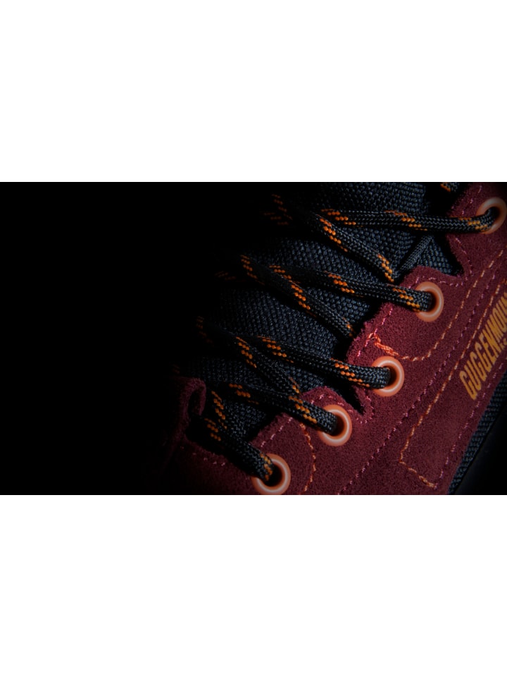 GUGGEN MOUNTAIN Wanderstiefel Gummikappe in Rot günstig kaufen