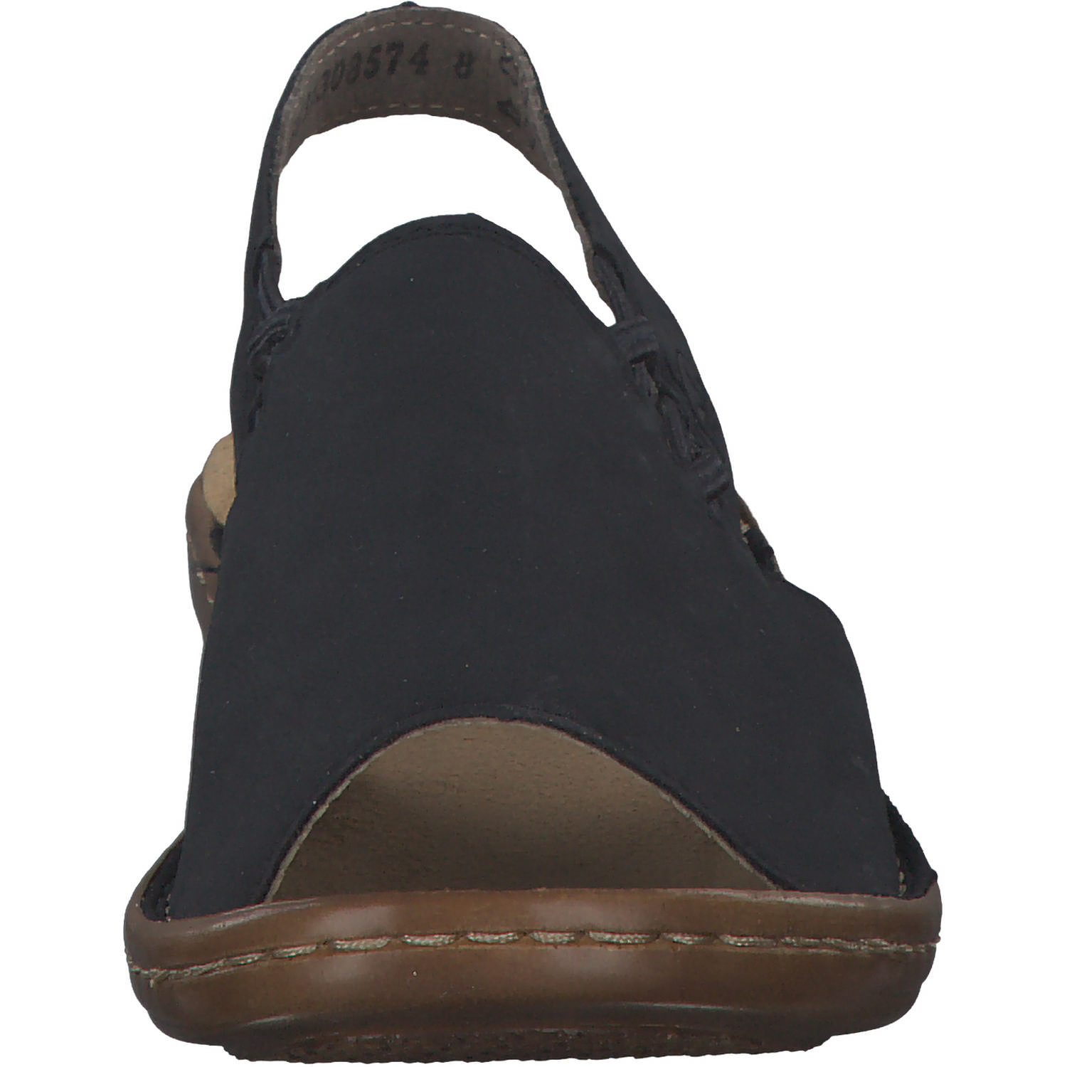 Rieker 608D1, Keilsandaletten, Damen, Schwarz