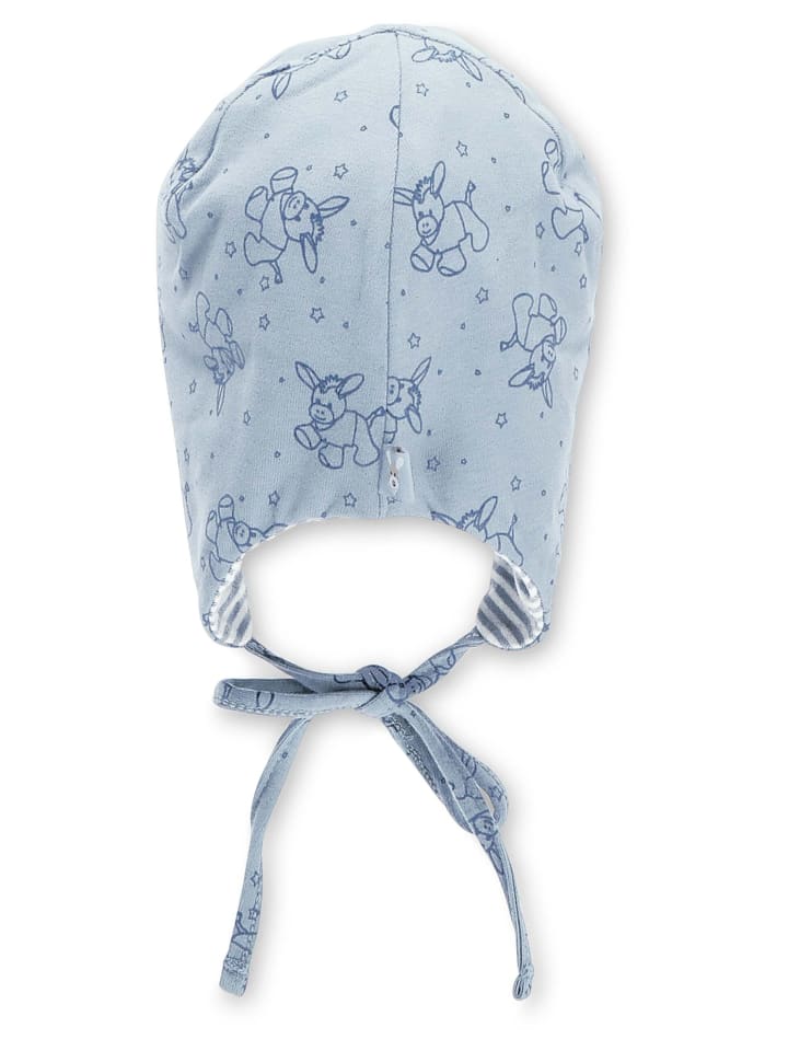 Sterntaler GOTS Mütze Esel in blaugrau günstig kaufen 47 cm