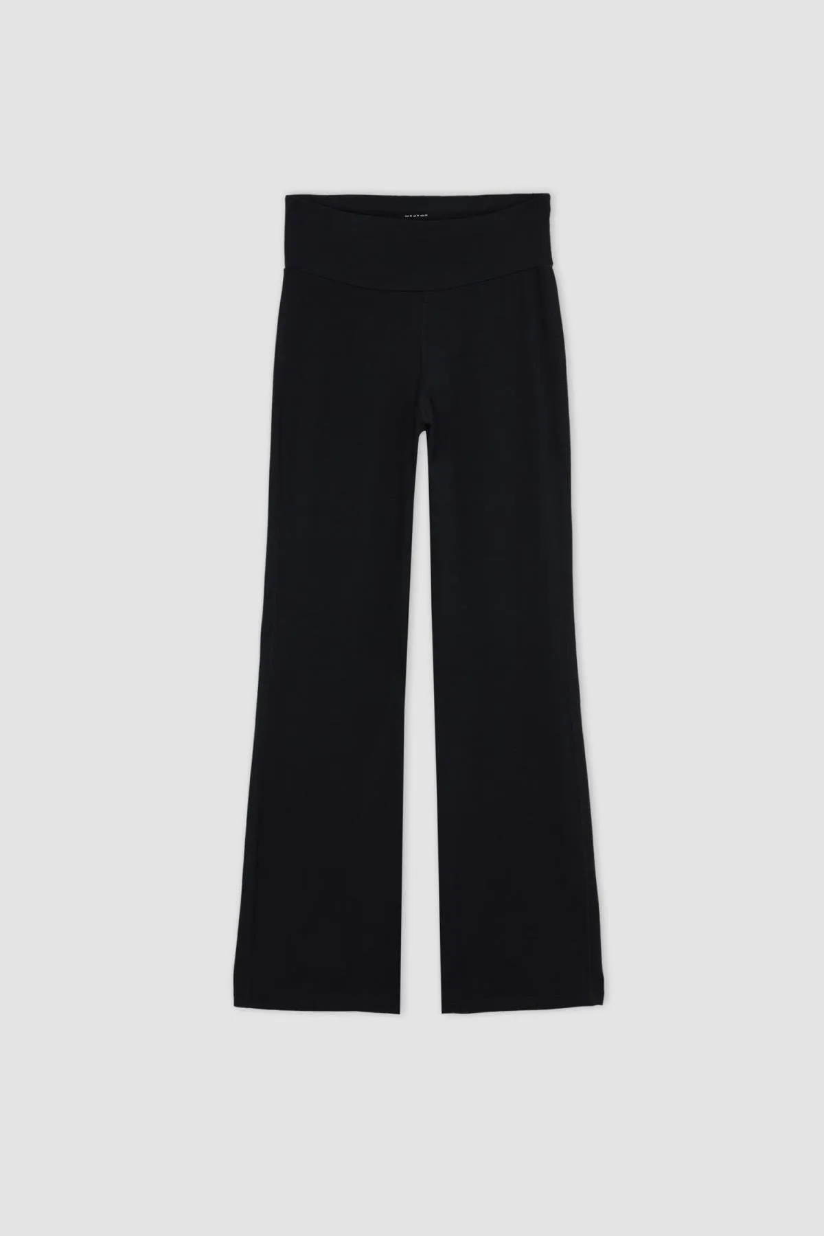 DeFacto  Passform: Yoga-Baumwollhose mit ausgestelltem Bein